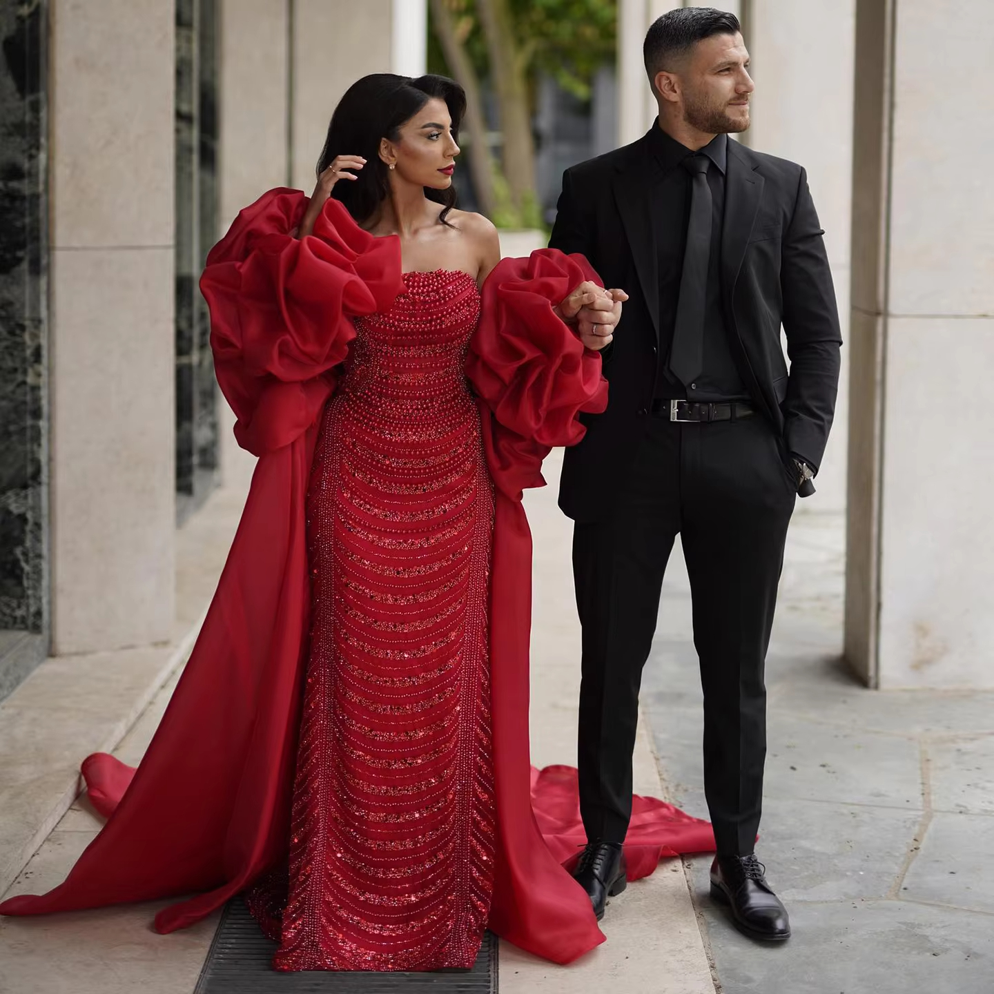 Best Selling Red Dress for Engagement Elegant Stylish Choices