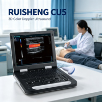 Échographe Doppler Couleur Portable 3D CU5 – Appareil Médical pour Hôpitaux et Cliniques, Examen Abdominal, Obstétrique/Gynécologie, Cardiaque