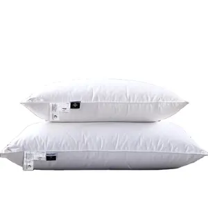 Personalizza oreiller all'ingrosso unan Luxury Hotel <span class=keywords><strong>piuma</strong></span> <span class=keywords><strong>d</strong></span>'<span class=keywords><strong>oca</strong></span> giù collo <span class=keywords><strong>cuscino</strong></span> per dormire - Product Image 1