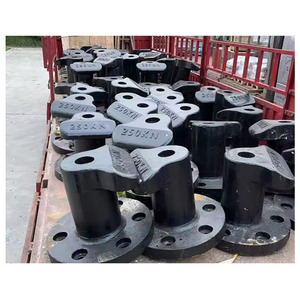 Single Cross Mooring Bitt <strong>Bollard</strong> Marine Single Dock Yacht <strong>Cable</strong> Guide <strong>Bollard</strong> - Product Image 1