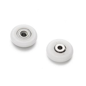 Sliding Door Pulley Replacement Accessories <strong>Mini</strong> Grooved Wheel Shower Cabin Glass Door Roller Wheel With Grooved - Product Image 5