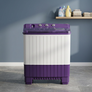 Lavadora Semiautomática de 8.5 kg con Secadora, Lavadora de Doble Tambor, Eficiente en Consumo de Energía, Suministro de Electrodomésticos para Lavandería - Product Image 6