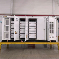 Conteneur de stockage d'énergie modulaire industriel à refroidissement liquide pour batterie au lithium LiFePO4, en acier laminé à froid, taille personnalisable
