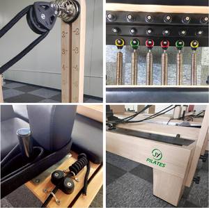 Tendance 2025 Réformateur de Pilates personnalisé multifonctionnel <span class=keywords><strong>Machine</strong></span> de Pilates en chêne professionnelle avec équipement de Pilates de tour - Product Image 2