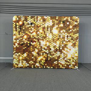 Cabina DE FOTOS portátil de alta calidad, soporte de fondo, tablero de exhibición plegable para fiestas, festivales y bodas, impresión por sublimación de tinte - Product Image 2