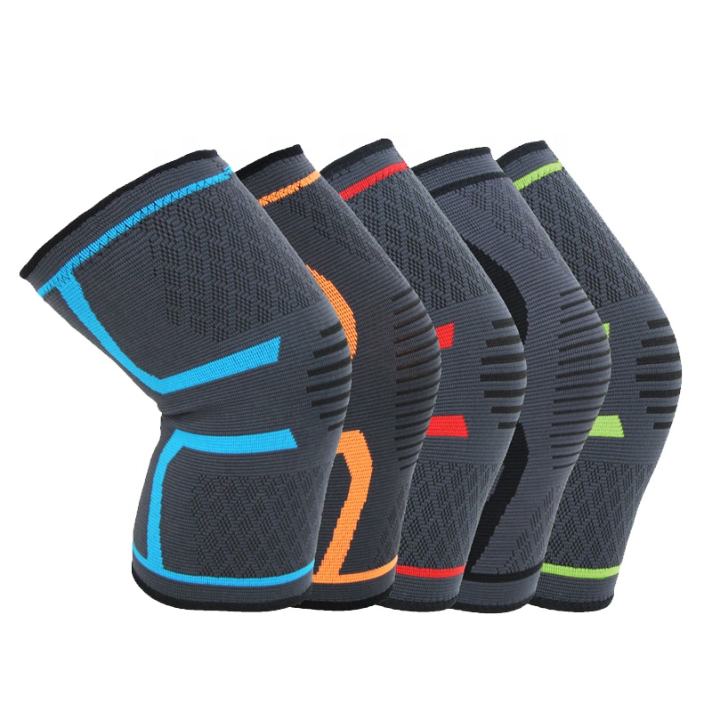 Cheap Price Knee Wraps Powerlifting Knee Brace Support Compression Athletic Knee Sleeve