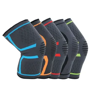 Rodilleras deportivas de compresión, soporte de rodilla Powerlifting, precio barato