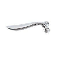 Mini Rouleau Facial Magnétique 3D pour le Visage, Outil de Massage Manuel Amincissant et Liftant en Forme de V, Conteneurs de Rangement