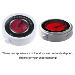 سخان كهربائي سيراميك صغير 110 فولت/220 فولت، جهاز تسخين الماء والحليب، موقد للشاي، طباخ حثي، فرن، لوح تسخين، غلاية - Product Image 5