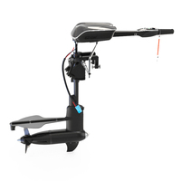 Motor fueraborda eléctrico EZ Outboard X20 BLDC de 48V, 10.5kW, 2400 RPM, con certificación CE, para embarcaciones.