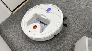 Robot Aspirador Automático para el Hogar con Filtro, Cepillo para Barrer y Fregar, Limpieza en Seco, 5 Modos, Batería de Iones de Litio, Ecológico, con Giroscopio - Product Image 4