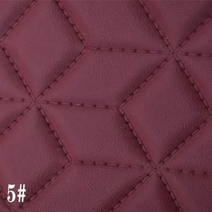 Bordado Diamante Patrón PVC Cuero sintético artificial con esponja para asiento de coche o sofá <span class=keywords><strong>y</strong></span> silla Tapicería suave - Product Image 1