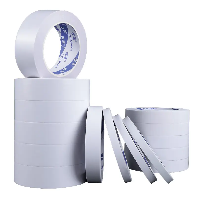 YOUJIANG High Stick Office Stationery Handmade Strong Cotton Double-Sided Custom Crafting Self Adhesive Paper Tissue Tape