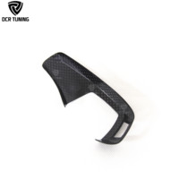 Penutup Tuas Persneling Serat Karbon Kering LHD untuk BMW Seri 1 2 3 4 5 6 7 X X3 X4 F15 F32 F30 F20 aksesoris interior Tempel