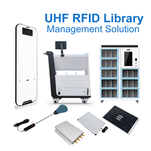 Hf/UHF Android kim loại sách Reader tag USB tự mượn trở lại <span class=keywords><strong>RFID</strong></span> máy cho thư viện nhân viên tự động hóa hệ thống quản lý - Product Image 5