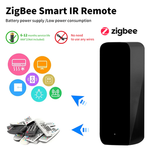 SIXWGH Date TuyaZigbee Smart IR Télécommande Universelle AC/TV Blaster Alexa Google Home Compatibilité Bar Garage Batterie <span class=keywords><strong>De</strong></span> Voiture - Product Image 2
