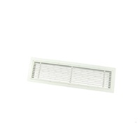 Grille linéaire ventilée détachable en aluminium, grille sans cadre pour système de climatisation