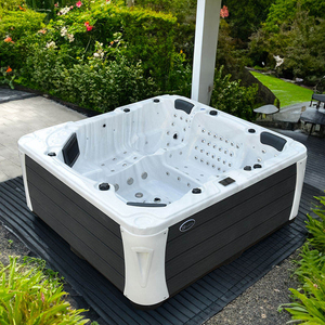 Nuevo <span class=keywords><strong>Jacuzzi</strong></span> Exterior con Agua Salada y Sistema de Masaje, 110v, <span class=keywords><strong>para</strong></span> Relajación en Jardín o Patio - Product Image 1