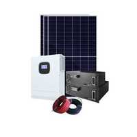 Système solaire 10 kW complet, kit solaire complet 5 kW 10 kW, système de panneaux solaires hors réseau, stockage d'énergie domestique