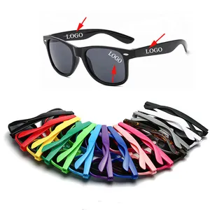 Wholesale Promotional Fashion Plastic Cheap Custom Logo Private Label UV400 Mens Women Shades Sun Glasses Sunglasses 2024