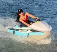 2025 nouveau Jet Go Kart Sports nautiques opération pratique électrique Aqua Karting bateau surf Mini bateau à moteur électrique