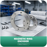 Encodeur à anneau magnétique haute précision série RTD 5V avec entraînement par axe creux pour moteur CNC et ascenseur