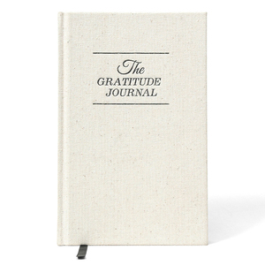 Cuaderno de Gratitud Diaria Original con Encuadernación <span class=keywords><strong>en</strong></span> Espiral, Cubierta de Tela, 100 Hojas SYC <span class=keywords><strong>para</strong></span> la Felicidad, Mindfulness y Reflexión - Product Image 1