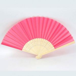 Portable Bamboo Paper Folding Fan Carved Painted Folk Art Design Party Promotion Decoration Features Hand <b>Frame</b> Flower Hat - Product Image 4