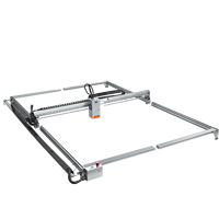 Nouvelle machine de découpe laser optique 60W pour acrylique, graveur Lezar avec assistance pneumatique, zone de travail 1000x1500mm
