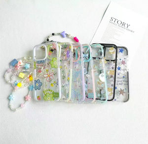 <span class=keywords><strong>Coque</strong></span> transparente tendance <span class=keywords><strong>pour</strong></span> iPhone 12/14, hybride acrylique-TPU, coussin d'air anti-rayures, impression d'<span class=keywords><strong>image</strong></span> personnalisée, vente en gros minimum 50 pièces - Product Image 3