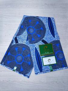 <span class=keywords><strong>Pagne</strong></span> <span class=keywords><strong>en</strong></span> Tissu 100 % Polyester Imprimé Wax Africain pour Robe, Mariage et Textile de Maison - Product Image 6