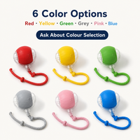 Juguete Inteligente para Gatos con Bola Rodante Automática de 6 cm, Eléctrico, con Luz LED, de Plástico, Interactivo, para Ejercitar y Evitar el Aburrimiento, con USB