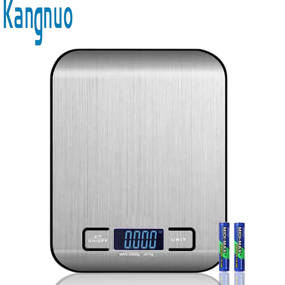 High Quality Multifunction 5Kg 5000G Stainless Steel Electronic Digital Kitchen Food Weighing Scale