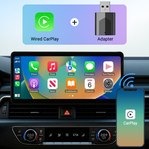 Mini convertisseur portable OEM Carplay adaptateur de dongle intelligent 2 en 1 convertisseur Carplay sans fil Adapter - Product Image 1