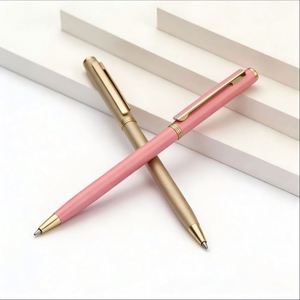 Promote Luxury Metal Ballpoint <b>Pen</b> Wholesale High Quality Slim Signature <b>Pen</b> with Custom logo Suitable for Corporate Event Gifts - Product Image 5