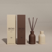 Ensemble cadeau de diffuseur de parfum d'ambiance de luxe en céramique vide, personnalisé avec logo privé, pour la diffusion de parfum, vente en gros OEM