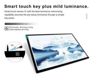กระดานไฟ LED สำหรับวาดภาพ รุ่น A1 A2 A3 A4 พร้อมเทคโนโลยีถนอมสายตา - Product Image 3