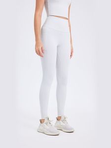 Pantalon de yoga solide Zero Sense - Sensation invisible et naturelle, poches latérales, couleur pêche, effet liftant des cuisses, ajustement serré, extensible dans les quatre sens, ventre plat - Product Image 3