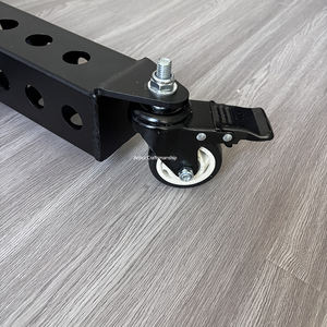 75x75mm Kare Borulu Squat Rack, Plaka Depolama Alanı, Yanal Kaldırma ve Göğüs Çalıştırma Aparatı - Çok Fonksiyonlu Ev Spor Salonu Güç Kafesi - Product Image 6