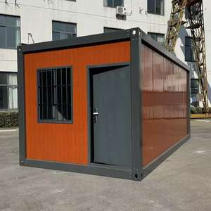 Moderne case mobili minuscole prefabbricate modulari prefabbricate camere da costruzione staccabili in acciaio Container hotel appartamenti ospedali - Product Image 1