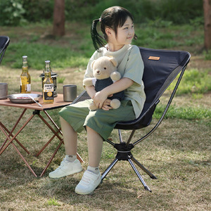 Silla de Playa Plegable Giratoria de Aluminio de 360 Grados, Diseño Moderno, Ecológica, Portátil, para Jardín, Camping, Silla de Descanso para Exteriores - Product Image 5