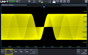 Oscilloscope à signaux mixtes UNI-T MSO3054X 4 canaux 500 MHz, fréquence d'échantillonnage 5,0 GSa/s, 500 Mpts max. Analyseur de spectre de profondeur de mémoire - Product Image 5