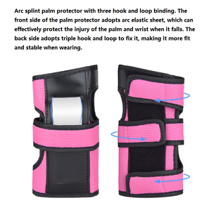 Ensemble de protection pour skateboard pour enfants, vente en gros directe d'usine, protections pour genoux, coudes et poignets, équipement de sécurité pour le skate et les sports de glisse - Product Image 5