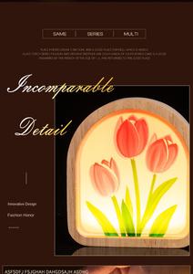 Cadre <span class=keywords><strong>photo</strong></span> en bois massif en acrylique personnalisé CJH, veilleuse, interrupteur à tirette, personnages <span class=keywords><strong>de</strong></span> dessins animés, souvenirs d'animaux <span class=keywords><strong>de</strong></span> compagnie, lampe <span class=keywords><strong>de</strong></span> chevet, lampe <span class=keywords><strong>de</strong></span> bureau - Product Image 5