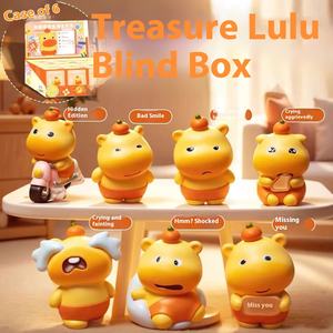 Capybara Lulu Expression sac série boîte aveugle périphérique poupée voiture ornements populaire Internet cadeau pour filles thème Animal - Product Image 2
