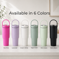 Gobelet isotherme sport personnalisé en acier inoxydable de 16, 20, 32 oz avec paille amovible, 100 % anti-fuite, pour voyage, avec logo