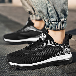 Zapatillas Deportivas de Moda para Hombre con MOQ Bajo, Transpirables, de Malla Tejida, Suaves, con Cordones, Amortiguación de Aire, para Entrenamiento y Running - Product Image 5