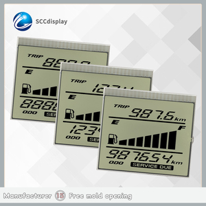 Tùy chỉnh <span class=keywords><strong>7</strong></span> đoạn hiển thị thực tế HTN phân đoạn số màn hình <span class=keywords><strong>LCD</strong></span> chống chói cho xe máy-Sản phẩm mới sjxdgw001 - Product Image 2