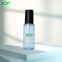 XYPACKAGING Flacon pulvérisateur à gâchette en PET de 50 ml, rechargeable, pour cosmétiques, toner, brume capillaire, liquides, crème pour le visage, lotion