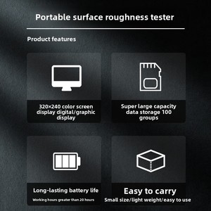 Leisida TR300 – Testeur de rugosité portable haute précision pour surfaces, garantie 1 an, Chine, Fujian - Product Image 5